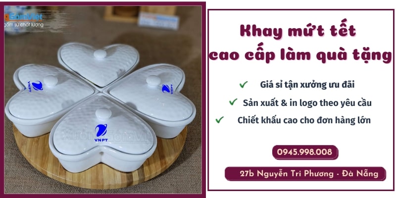 Khay mứt tết cao cấp