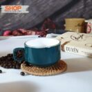 Bộ tách Cappuccino và đĩa sứ CVK-M79