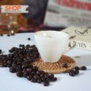 Tách sứ trắng espresso quai dày CST–M19