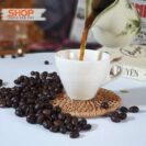 Tách sứ trắng espresso quai dày CST–M19