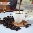 Tách sứ trắng espresso quai dày CST–M19