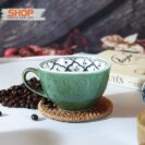 Bộ tách Cappuccino và đĩa lót CSM-M68