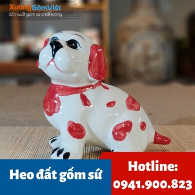Heo đất gốm sứ làm quà tặng cho học sinh